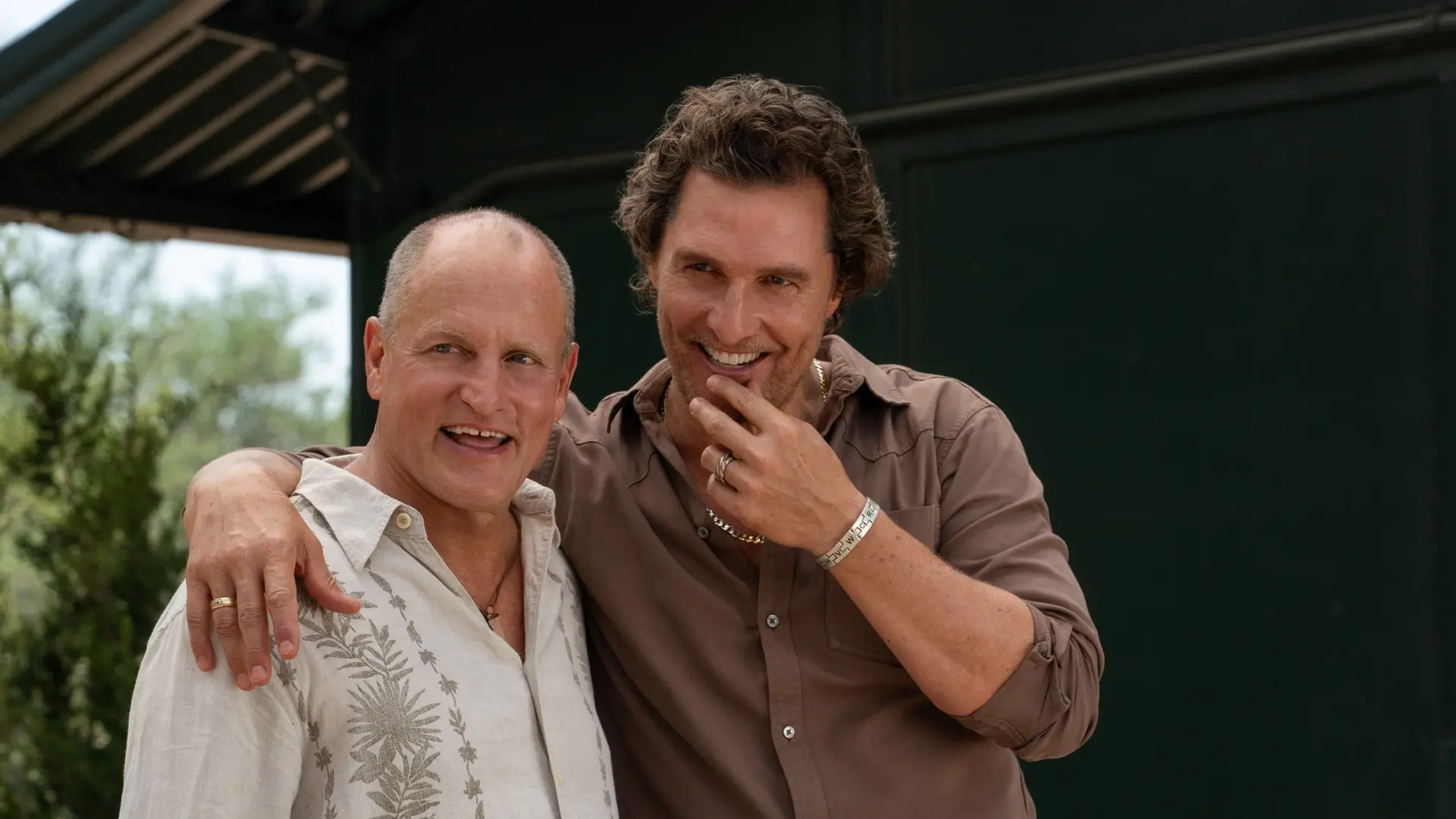 Woody Harrelson and Matthew McConaughey in Brothers on Apple TV+
