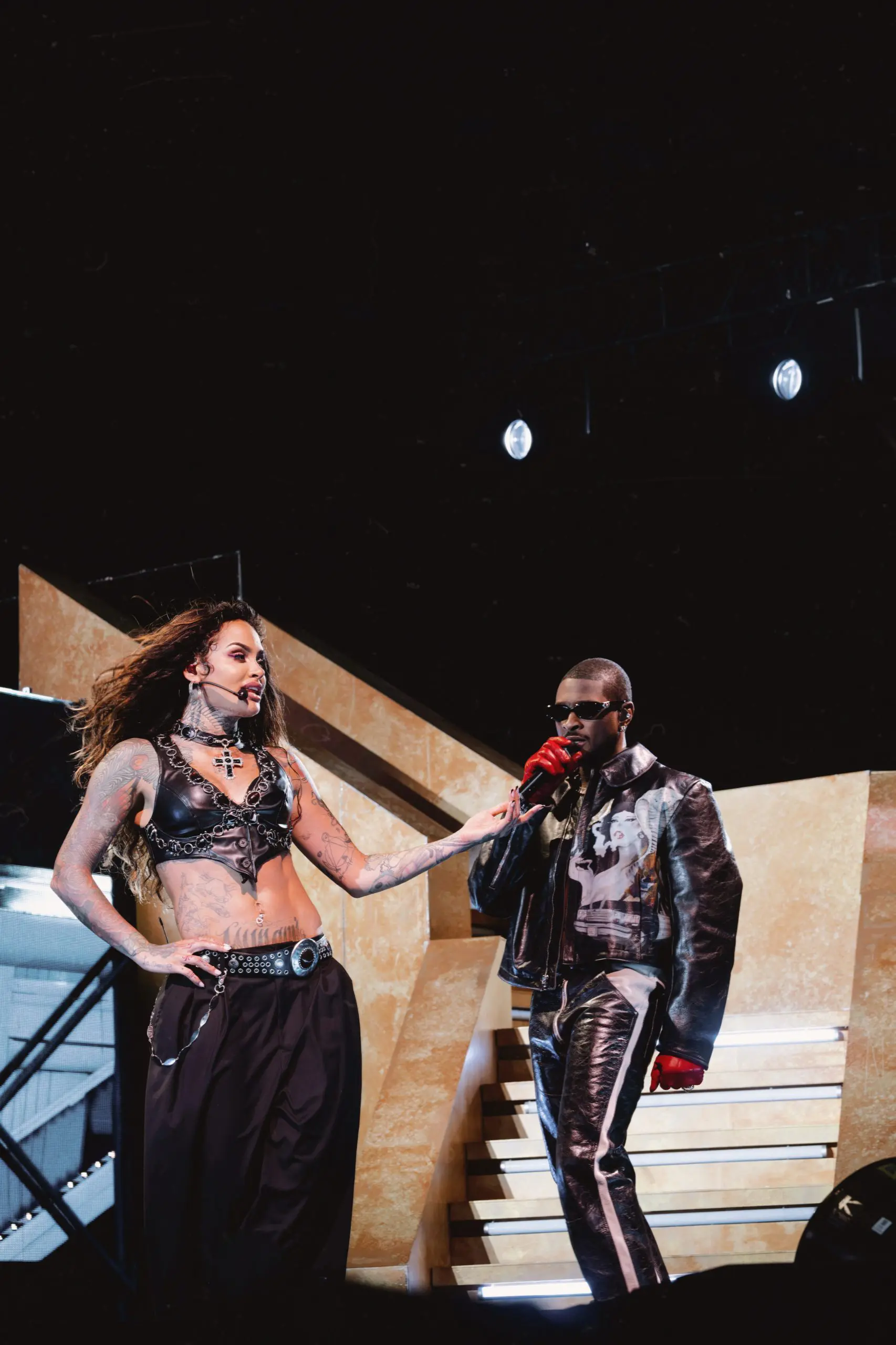 Kehlani & Usher at Intuit Dome. Photo Credit: Jamie-Lee B.