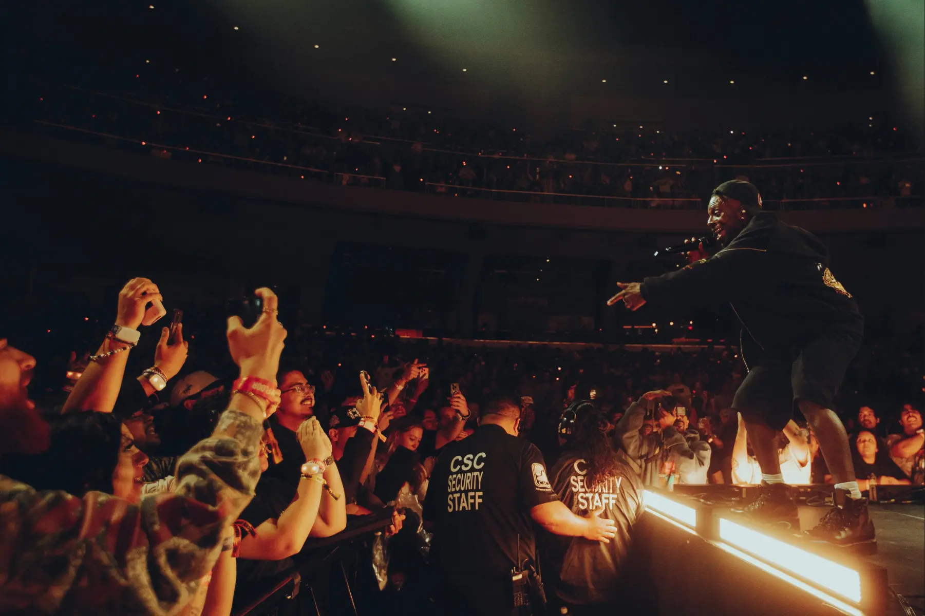 Isaiah Rashad rocks the crowd at YouTube Theater. Photo credit: Wes & Alex Photography