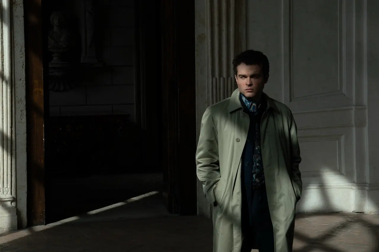 Alden Ehrenreich in 'A Talent For Murder'