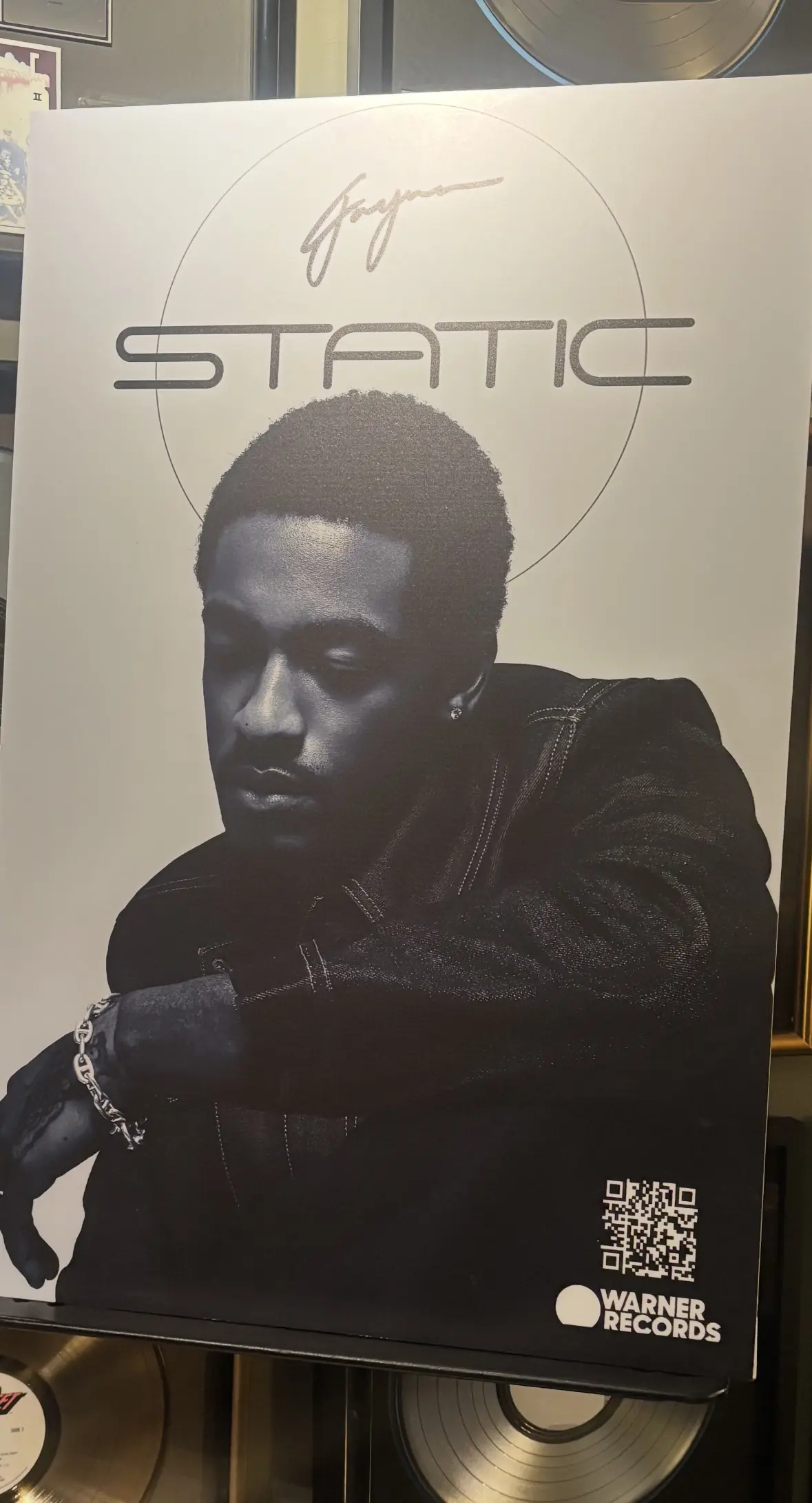 The cover for JayMin's Static EP