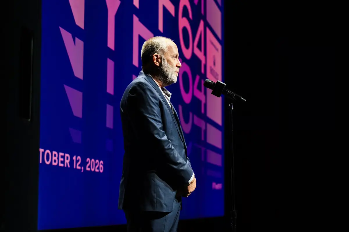 Director Ira Sachs speaks onstage during the New York Film Festival presentation of The Man I Love.