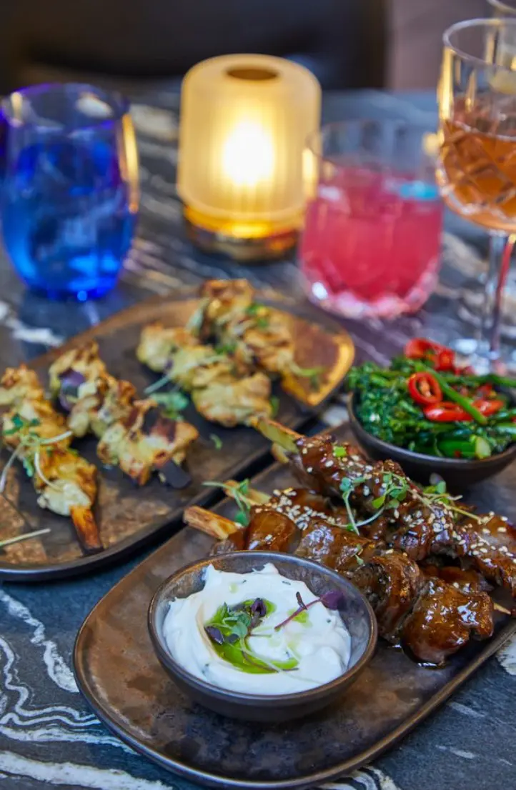 VOCO Roofbar food courtesy of Mentis Studio