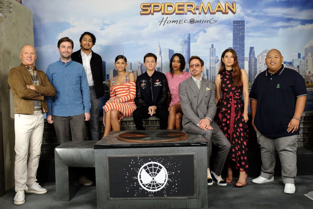 spider man homecoming cast