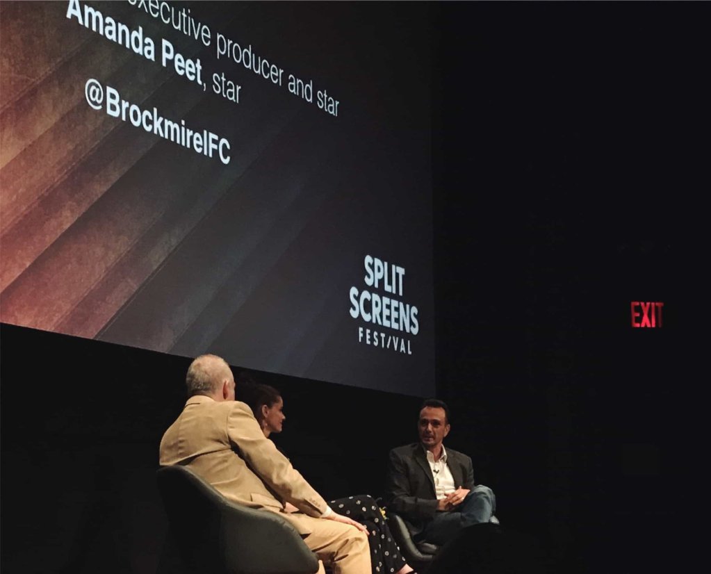 Hank Azaria and Amanda Peet Discuss Season 2 of Brockmire at Split Screen  Festival