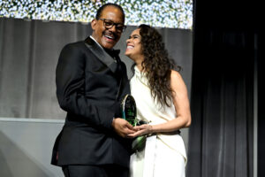 Artistic Director Robert Garland, and Misty Copland at Dance Theater Of Harlem Honor Misty Copeland At Annual Vision Gala - Awards & After Party - Getty Image