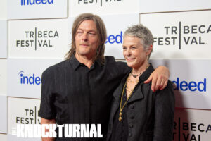 Norman Reedus and Melissa McBride at the Tribeca Film Festival