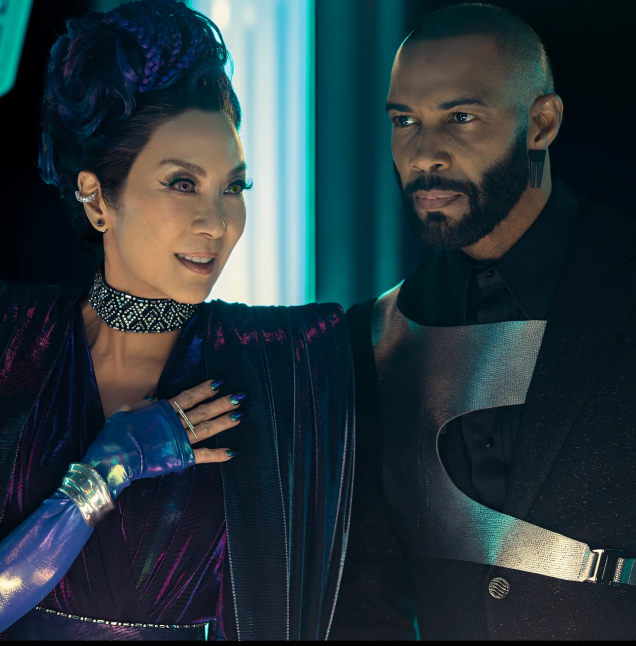 Star Trak Section 31 Michelle Yeoh and Omari Hardwick