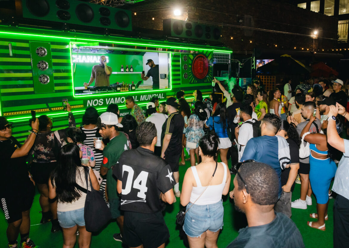 DJ Pope helps launch the Buchamión with Buchanan’s Whisky – a high-energy mobile party celebrating the road to FIFA World Cup 2026™. Photo Credit_ SonoVisuals.