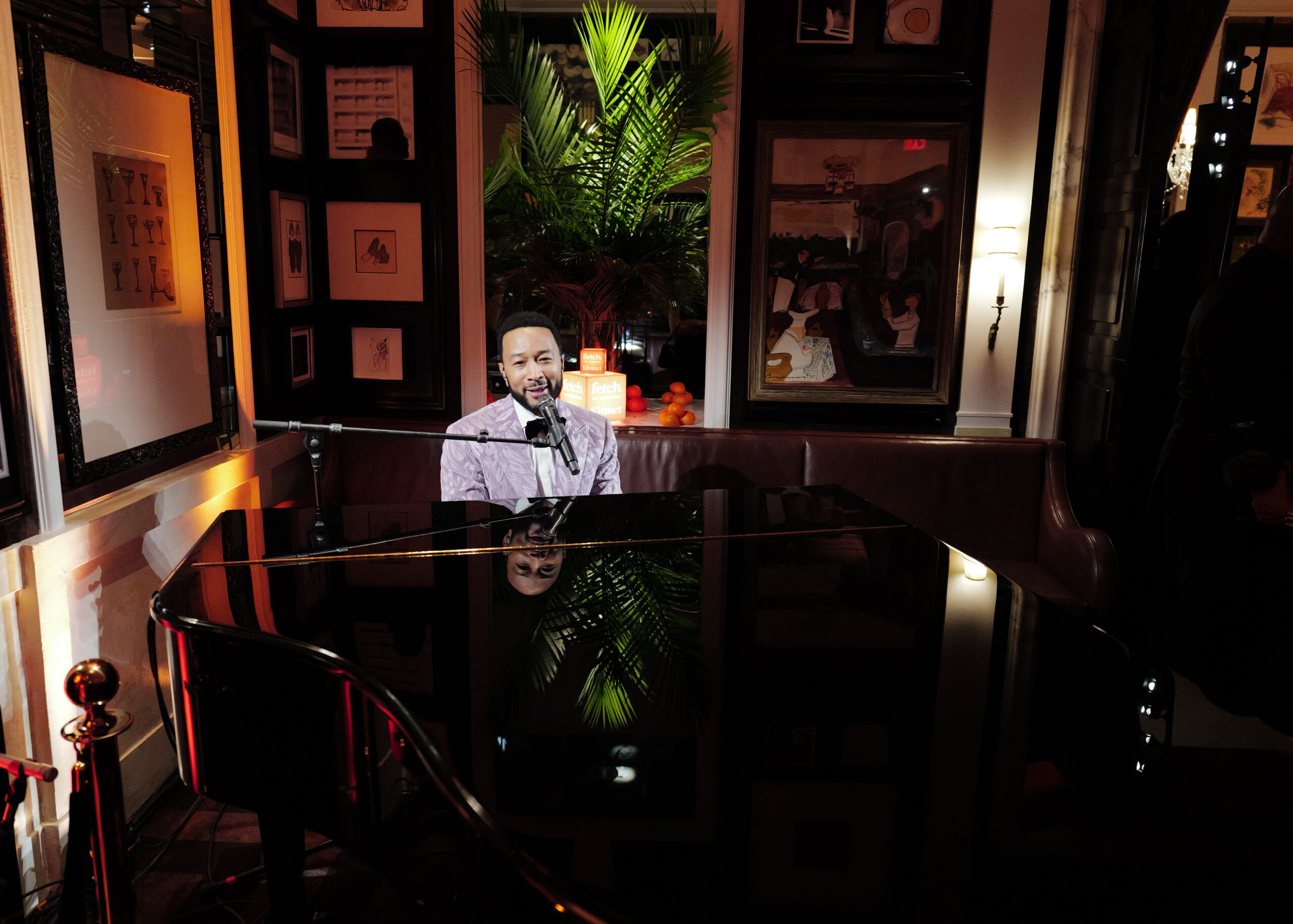 John Legend performs during the Fetch Pet Gala Presented by Kismet. (Photo by Craig Barritt/Getty Images for Fetch Pet Insurance Gala)