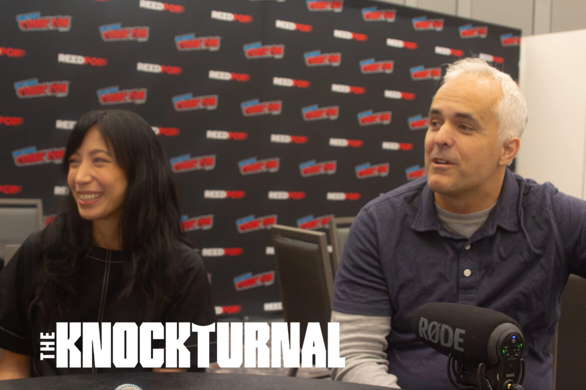 julian-cannon photo-181 executive producers Thomas Brandon and Jennifer Yale at Neew York Comic Con