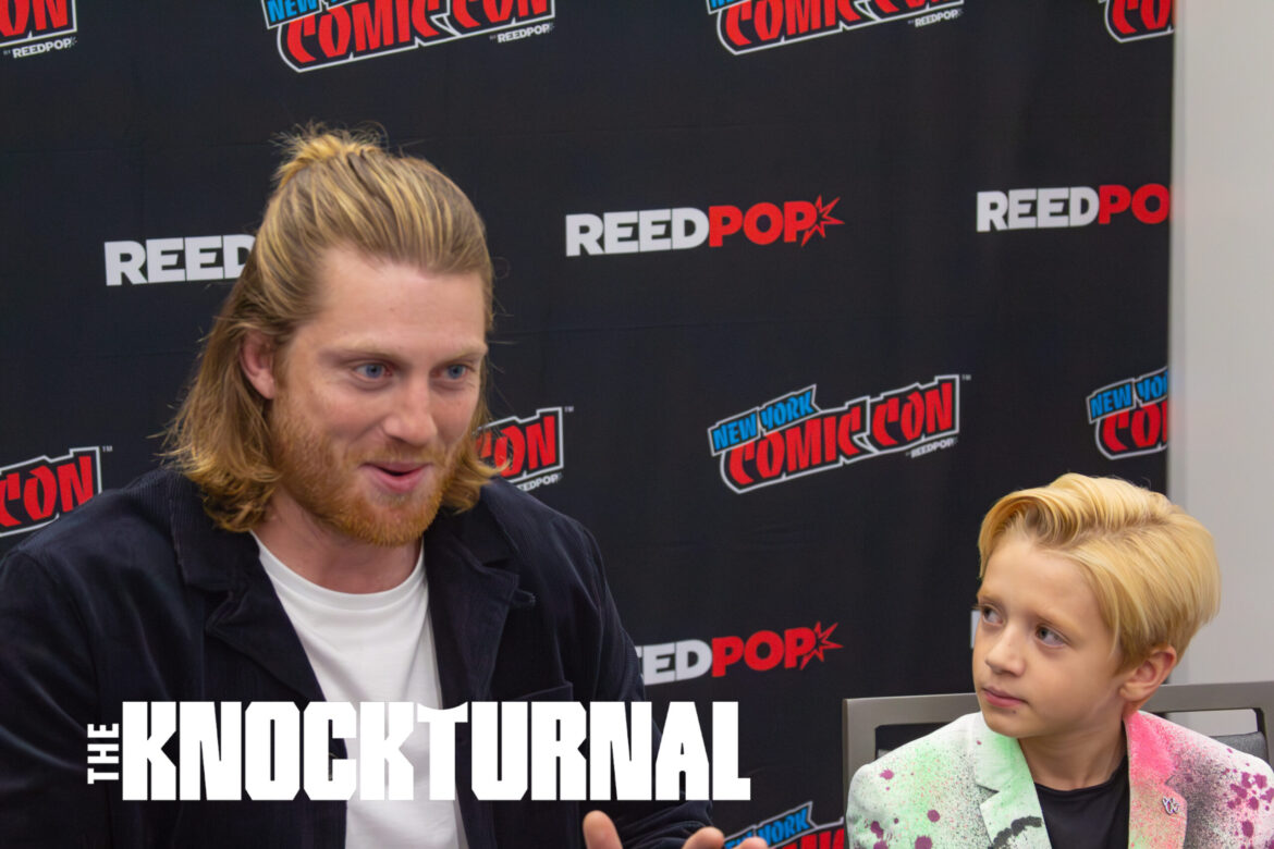 julian-cannon photo-182 A Knight of The Seven Kingdom's Peter Claffey and Dexter Sol Ansell at New York Comic Con