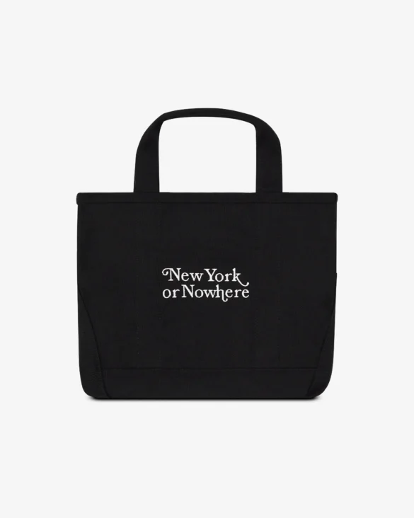 NYON-New-York-Or-Nowhere-Motto-Mini-Tote-Black-1