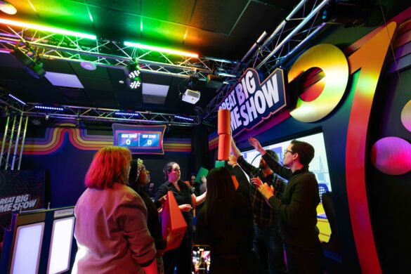 Great Big Game Show Players in Action