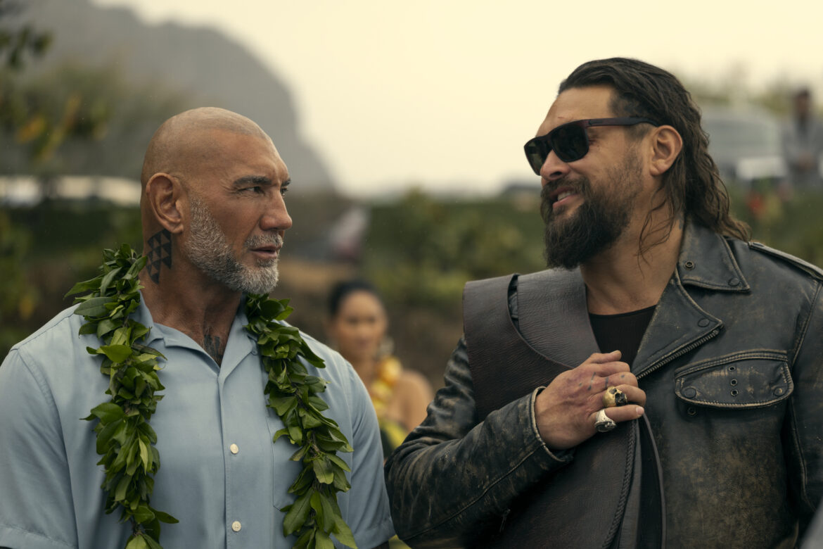 The Wrecking Crew Dave Bautista and Jason Momoa