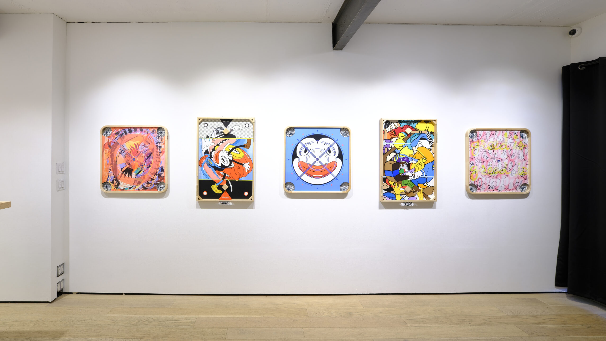 Carrom x Clarence Ruth Exhibition Art