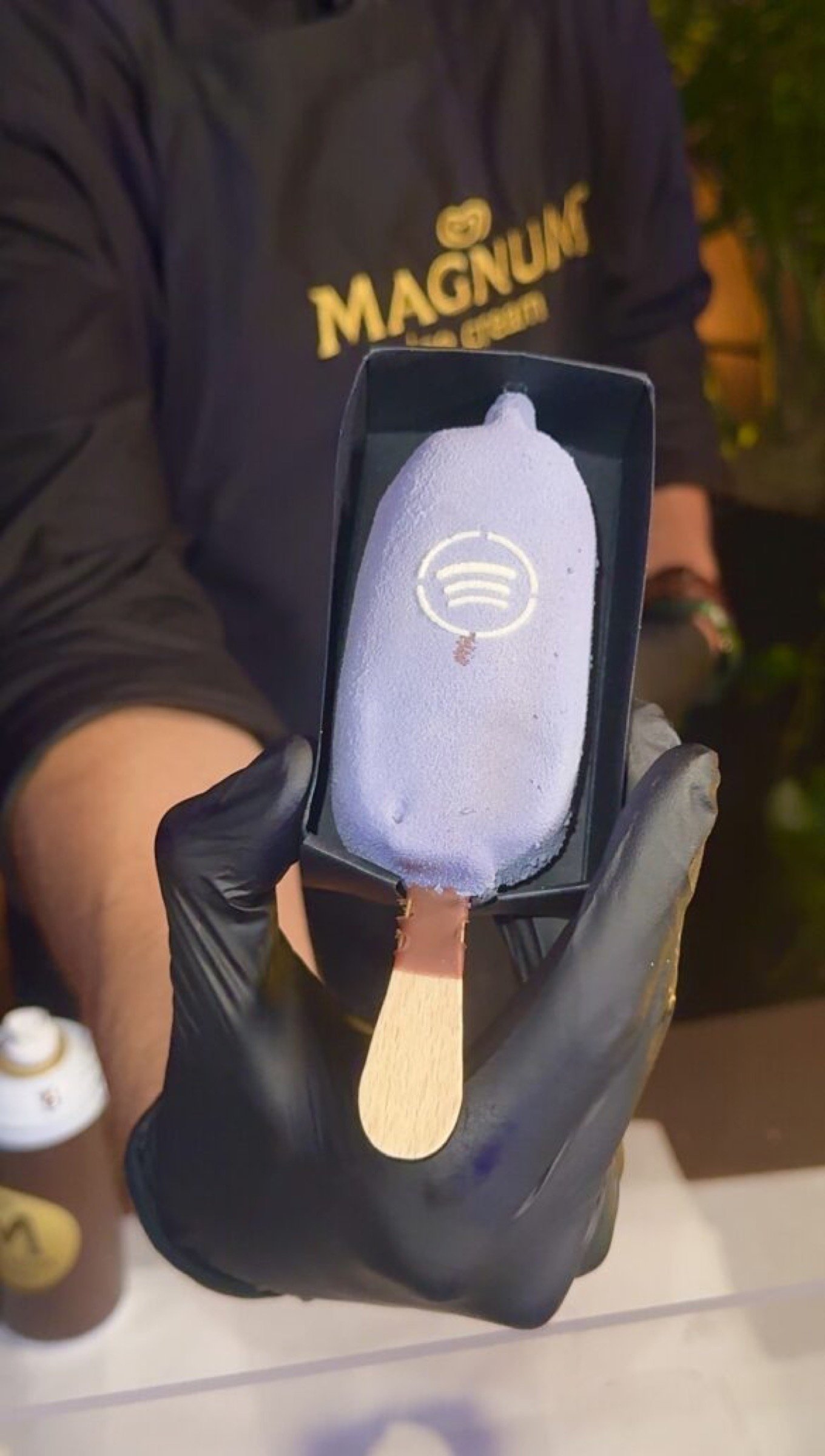 Magnum Ice Cream Brings Iconic Spray Bar Experience to Spotify's