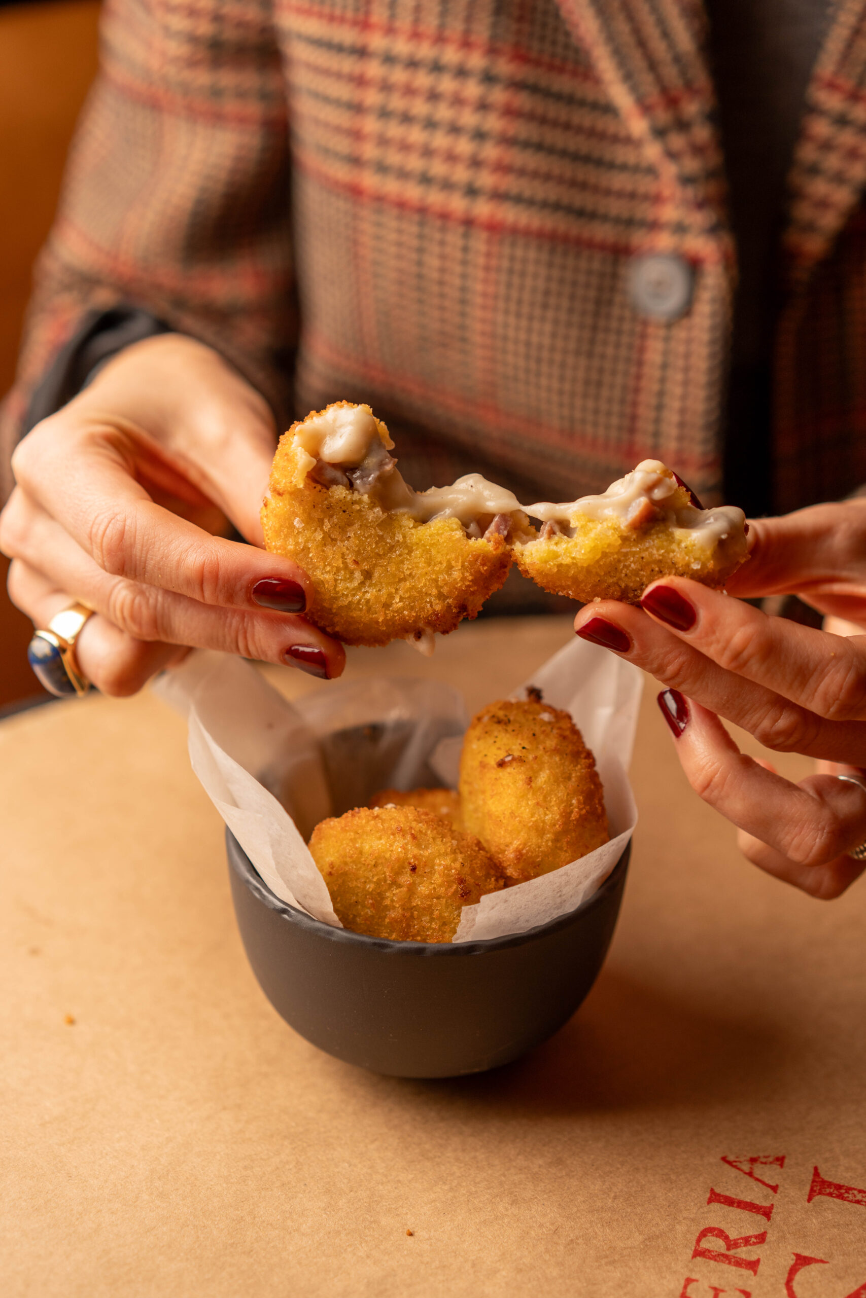 Crochettes with Prosciutto