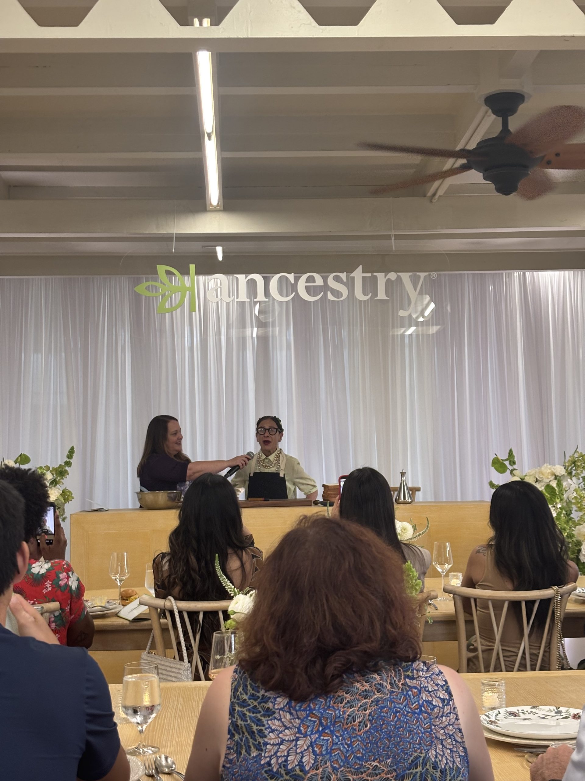 Nancy Silvertons cooking demonstration