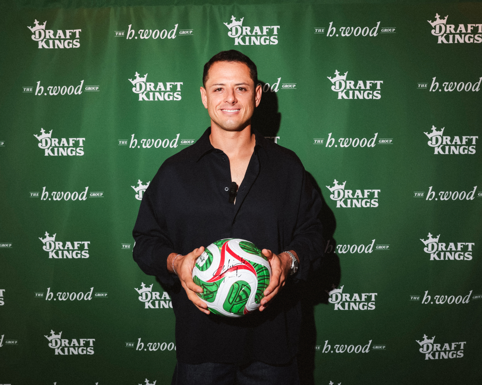 Javier "Chicharito" Hernández. Photo credit Kyle Goldberg
