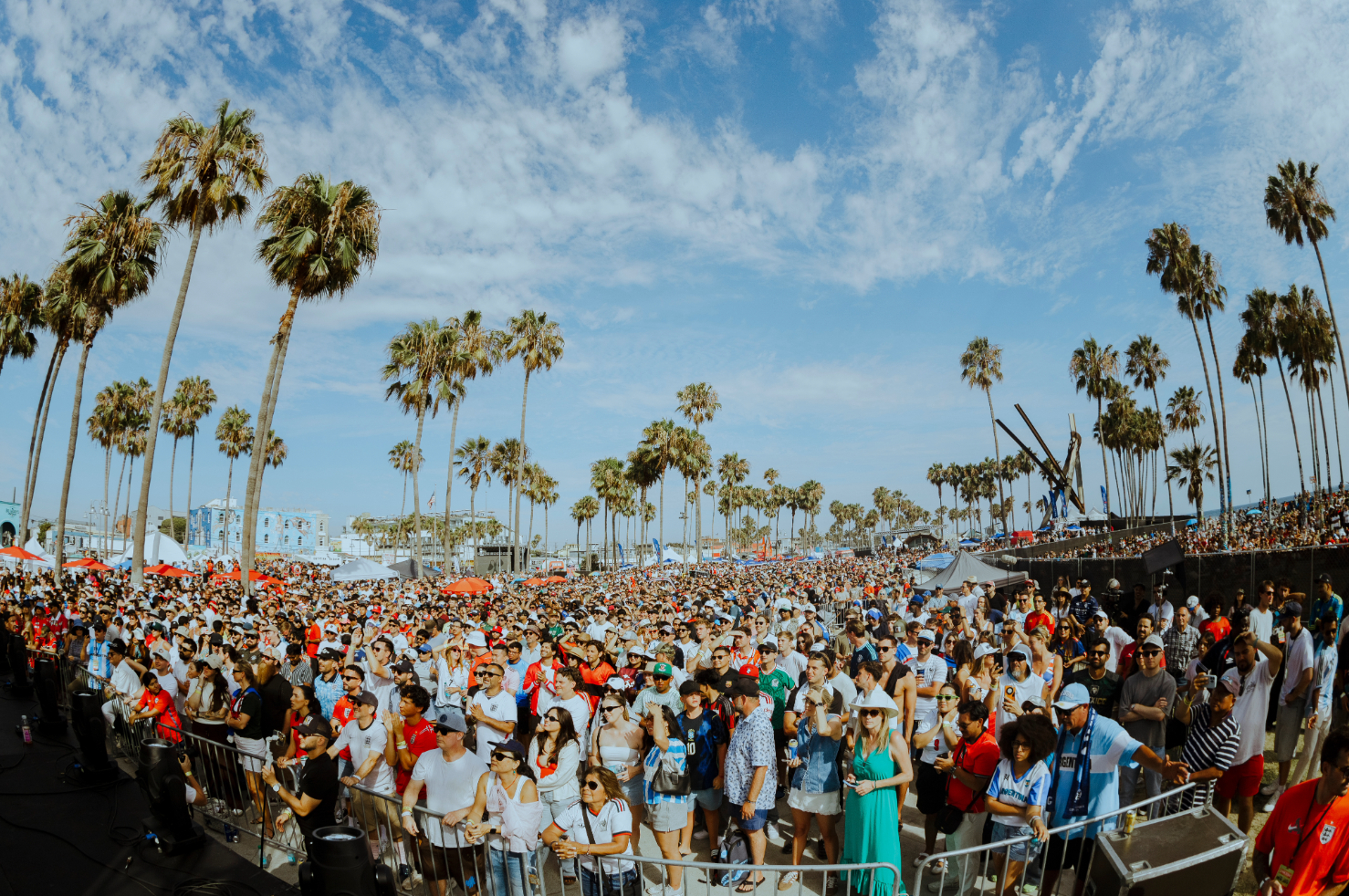 Venice Beach World Cup 2026 Fanzone. Credit: Amandala Photography