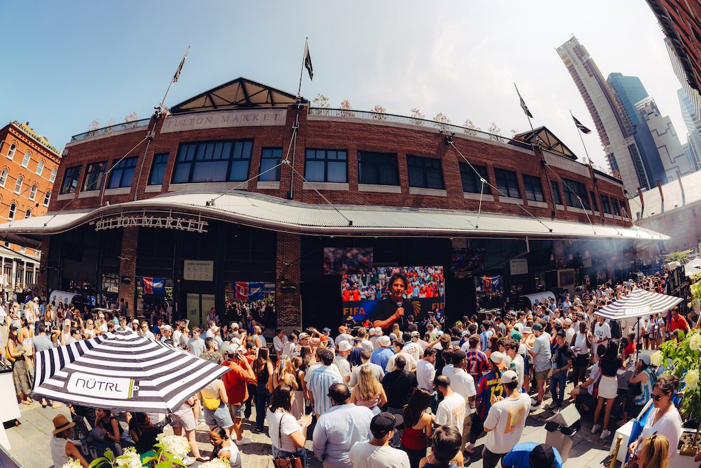 World Cup Final Sparkles at NÜTRL Viewing Party