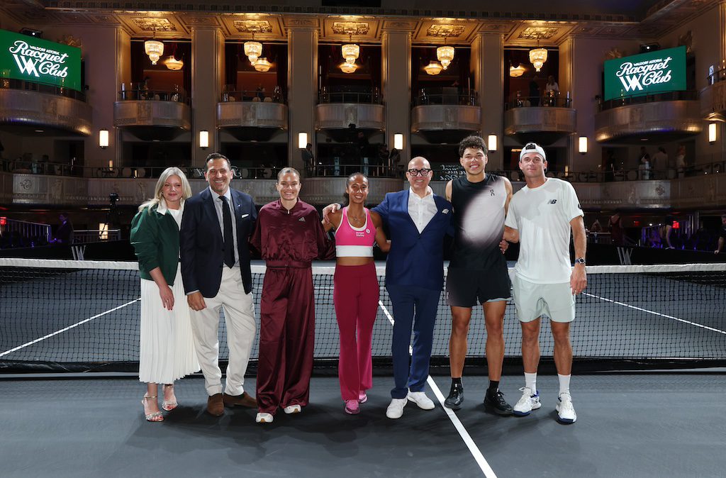 Waldorf Astoria Racquet Club: Ballroom Tennis Invitational Dazzles